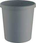 Papierkorb the green german, 18 l, lichtgrau
