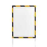 Magnetrahmen SAFETY, A4, gelb/schwarz, VE = 1 Packung = 5...