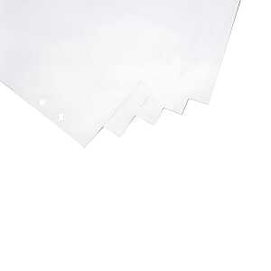 Flipchartpapier Block 20 Blatt 70g gerollt 5 Block