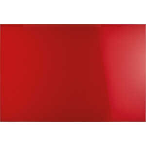 Design-Glasboards, magnetisch 1200x900 mm, intensiv-rot