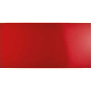 Design-Glasboards, magnetisch 2000x1000 mm, intensiv-rot