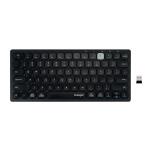 Tastatur Multi-Device Dual, schwarz 3 Geräte...