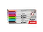 Whiteboard/Flipchartmarker-Set fine, 6 Farben, Rundspitze...