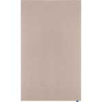 WALL-UP Akustik-Pinboard 200 x 119,5 cm, Soft beige,