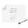 Magic-Chart Whiteboard Folie 90x120cm, blanko, 15 Blätter,