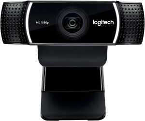 Webcam C920 HD Pro schwarz, Full HD 1080p mit Skype-Videogesprächen