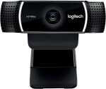 Webcam C920 HD Pro schwarz, Full HD 1080p mit...