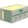 Post-it Notes Recycling Mini Tower gelb 127x76mm, 100 Blatt/Block