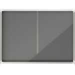 Schaukasten Premium Plus Filz, mit Schiebetür,...