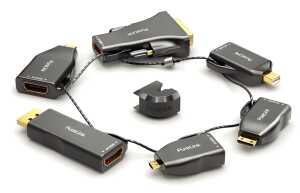 Adapterring, 6 x HDMI - mini DisplayPort / DisplayPort / USB-C / mini