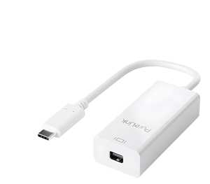 Adapter iSerie, USB-C auf mini DisplayPort, weiß, 0,10 m, 4K60Hz