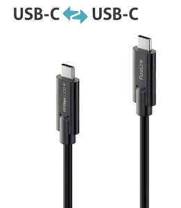 USB-C Kabel iSerie, USB-C auf USB-C, 3.1, Gen 2, 10Gbps, schwarz, 1,5m