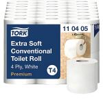 Toilettenpapier Premium, 4-lagig, weiß, mit...