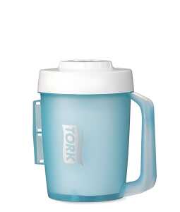 Mini-Innenabrollungsspender, tragbar, M1 System, weiß/türkis