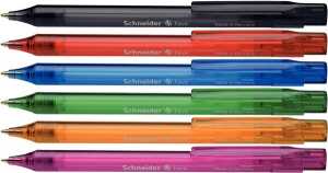 Kugelschreiber Fave, transparent sortiert, Dokumentenecht