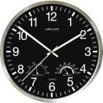 UNILUX Wanduhr WETTY 30 x 4,5 cm (Ø x T) Stahl,...