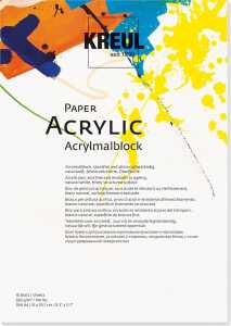 KREUL Paper Acrylic 10 Blatt DIN A4