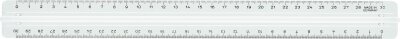 Pagna Prismenlineal Germany 30cm Polystyrol glasklar