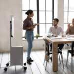 Durable TV-Wagen ws 479x186x28mm COWORKSATION® mobil