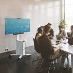 Durable TV-Wagen ws 479x186x28mm COWORKSATION® mobil