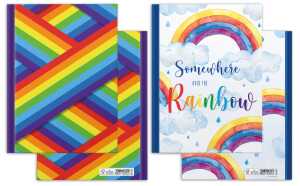 RNK Kladde Sortierung Rainbow 4St A4 96Bl