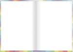 RNK Kladde Colorful Life blanko A4 96Bl