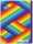RNK Kladde Colorful Life blanko A4 96Bl