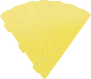 Schultüte Karton Eck 69cm so.ge