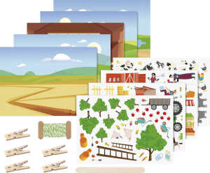RubbelstickerSet Bauernhof 4005329152351