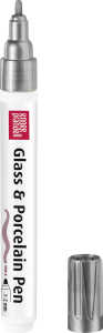 Glass u.Porcelain Pen 1-2mm silber