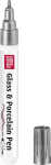 Glass u.Porcelain Pen 1-2mm silber