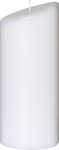 Ovalkerze 230x90x55mm weiß 4011643977815