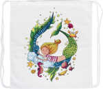 Baumw. Sportbeutel Mermaid 4011643976603