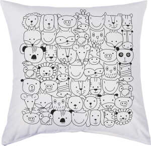 Baumw. Kissenhülle Animals 4011643976641