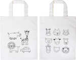 Baumw. Kindertaschenset Anim.Zoo