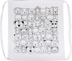 Baumw. Sportbeutel Animals 4011643976580
