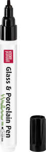 Glass u.Porcelain Pen 1-2,5mm schwa