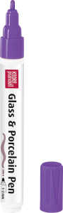 Glass u.Porcelain Pen 1-2mm lila