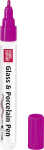 Glass u.Porcelain Pen 1-2mm pink