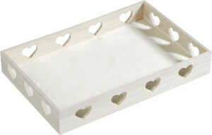 Holztablett m.herz 40x26x6cm 4011643977419