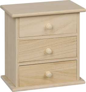 Holzkommode 16,5x17x9cm 4011643977471