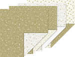HEYDA 204875575 Faltblätter Outdoor 15 x 15 cm gold