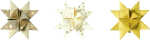Faltstreifen 120g Sterne gold 96 St.