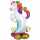 Folienballon AirLoonz Einhorn 139cm,