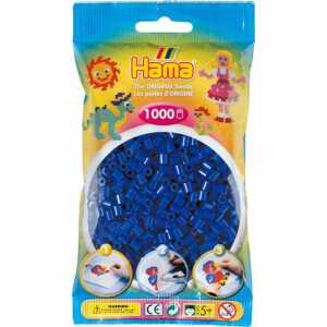 Hama Perlen Beutel 1000er Blau