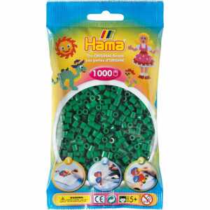 Hama Perlen Beutel 1000er Grün
