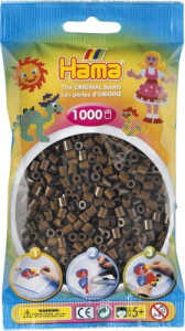 Bügelperlen braun 1000er 28178207120