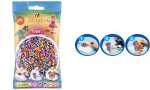 Hama Perlen Beutel 1000er gestreift,3 Versionen sor...