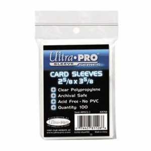 Ultra Pro Schutzhüllen Sleeves 100er, 9,9 x 7 x 1 cm,, Amigo