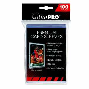 Ultra Pro Schutzhüllen Platinium 100er, 9,5 x 7,2 x 1,2 cm,, Amigo